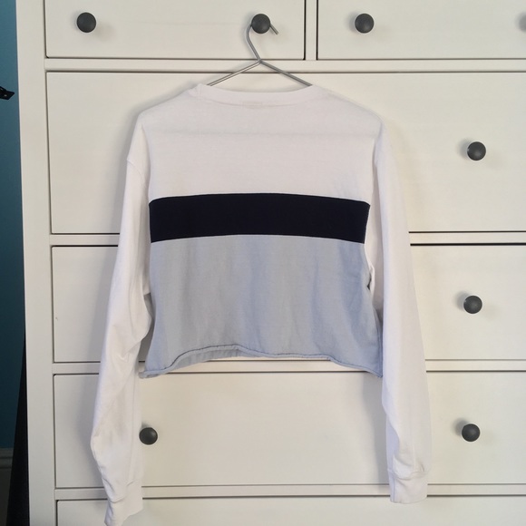 NWOT Brandy Melville Colorblocked Longsleeve - Picture 3 of 3